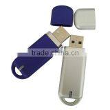 Custom Smooth Silk USB Flash Drives With Silky Rubber