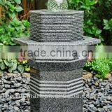 Granite Crystal Fountain With Ball thumbnail-1