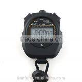 LCD Chronograph Digital Sport Stopwatch Handheld Timer Stopwatch With Strap thumbnail-2