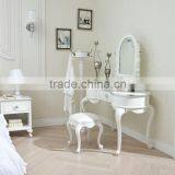 Hot Sale Kids Furniture White Color Princess Design Children Bedroom Furniture Set thumbnail-4