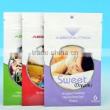 Plastic Film Laminated Aluminum Sachets for Packing Health Product