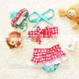 2016 Fashion Two Pieces Baby Girl Bathing Suit for Beachwear Bikini Girl Child Wholesale Girl Swimming Suit(UKS020) thumbnail-3