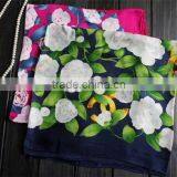 Wholesale Fashion Women Square Neck Silk Scarf thumbnail-1