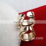 Fashion Style Korean Master's Sun 18K Rose Gold Stainless Steel Ring Jewelry For Women thumbnail-6