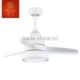 WAHSON Brand 36 "3 White Gum Leaf 15W LED Single Lamp Smally Fan FZD-90-107(B)l Dragonf thumbnail-1