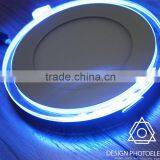 CE and ROHS Approval Ultra Thin Round Surface Led Panel Light 3 Mode thumbnail-3