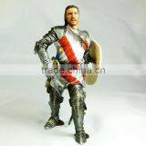 Typical Plastic Soilder Doll Figure With Capes and Shields thumbnail-1