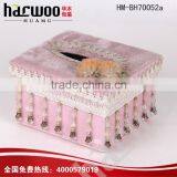 2016 Excellect Handmade Craft High Quality Leather Hotel Tissue Boxes thumbnail-5