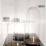 Clear Glass Bell Jar Wholesale Glass Bell Jar thumbnail-1