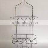 Shower Caddy, Storage for Shampoo, Conditioner, Soap - Chrome