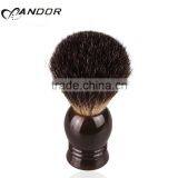 Black Pure Badger Hair Shaving Brush Knot 20mm Dia 60mm Loft thumbnail-2