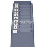 Aibao ABS Attendance Time Card Holder for Time Recorder/punch Time Stamp