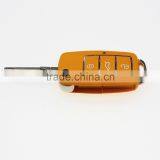 VW Car Sheet Remote Key With Orange Color for Beatles, Passat thumbnail-2