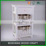 Modern Narrow Bedside Table Portable Bedside Table thumbnail-6