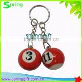 Promotion Billiards Ball Key Chain