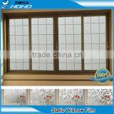 Decorative Printing Non-glue 2D/3D Glass Protective Static Window Film That Changes Color