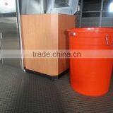 New Stainless Steel Wooden Trash Bin Colorful Wood Trash Bin thumbnail-5