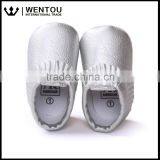 Baby Tassels Soft Sole Leather Infant Toddler Moccasins thumbnail-4