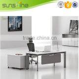 Office Furniture Table Designs Stainless Steel Office Desk thumbnail-3