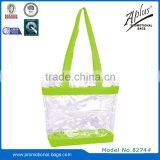 2015 Portable Plastic Transparent PVC Handbag Tote Bag thumbnail-1