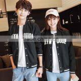 2016 New Fashion Young Men and Women Couples Outfit Korea Style Print Coat Outware Jackets OEM thumbnail-6