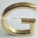 Sphere Brass Reverse Channel Letters