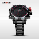 New 2014 WEIDE Best Selling Brand Watch Men Full Steel Watches LED Big Dial Watch Men Quartz Waterproof Military WH2309 thumbnail-5