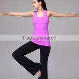 Wholesale Ladies Authentic Sportswear Outside Fitness Wear Yoga Wear Running Tank Top thumbnail-4