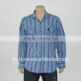 New Chinese Factory OEM ODM Popular 100% Cotton Long Sleeve Popular Check Stylish Men Casual Shirt thumbnail-1