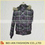 Young Ladies Jackets With Detachable Hood in Woolen Fabric thumbnail-1