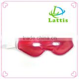 Customized OEM microfiber sleeping eye mask RED PVC