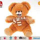 25cm Promo Plush Bear With Smile Face Luxury KO-HAIR Toy Teddy Bear for Kids thumbnail-1