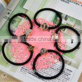 Fashion Women Cute Black Elastic Hair Bands Girl Hairband Hair Rope Gum Rubber thumbnail-5