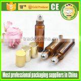 Amber Essential Oil Roller Bottles 10ml With Glass Ball thumbnail-4
