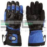 Motorbike Gloves, Motorcycle Gloves, Racing Gloves, Winter Gloves, Leather Gloves, Thinsulate Gloves, Gloves for Racing, thumbnail-1