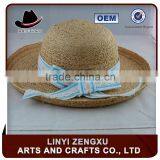 Cheap And Elegant Lady Straw Boater Hats thumbnail-3