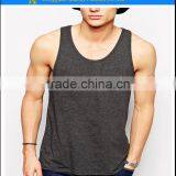 Custom Your Logo 100% Cotton Tank Top Gym