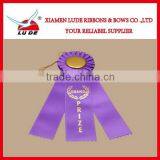 Wholesale Trade Show Use Award Satin Ribbons Rosettes thumbnail-3