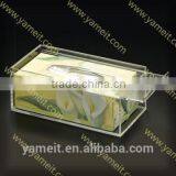 2016 New Acrylic Wooden Tissue Box thumbnail-2
