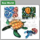 3D Plastic Puzzle Card With Sea World Image thumbnail-1