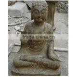 Old Finish Stone Buddha Marble Shakyamuni Figure