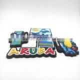 Custom designs charaters rubber 3d pvc fridge magnet