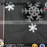 50D Satin Imitation Memory Fabric Embroidered Fabric for Quilted Down Coat thumbnail-4