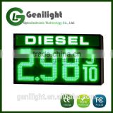 12" Green LED Gas Price Changer Diesel Fuel Gas Station Display