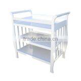 Baby Sleigh Change Table Wooden 3 Tier Change Table