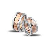 925K Sterling Silver Wedding Band His Her High Newest Model Handmade Ring BSVYS051 thumbnail-1