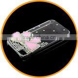 3D Diamond Pearl Bow Butterfly Hard Case Cover Protector for IPhone 5" Luxury From Dailyetech