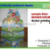 Easter or Christmas Corrugated Paper Cardboard Floor Promot Display Stand