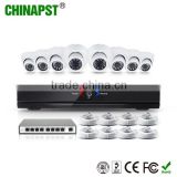 Low Price High Quality 720P Home Security Surveillance Indoor Home Security HD IR 8CH NVR IP Network Camera PST-IPK08A