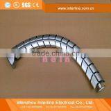 High Quality Best Sale ABS Plastic Office Desk Snake Wire Sleeve thumbnail-2